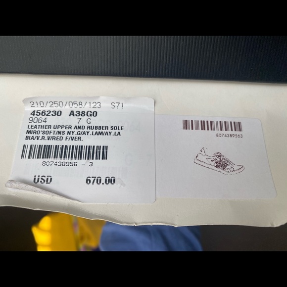 Gucci Snake leather sneakers - Picture 7 of 12